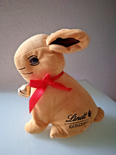 Ostergeschenk Lindt PlüschHase mit Reißverschluss am Bauch Stofftier 25cm Ostern