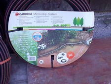 Gardena Micro Drip System Tropfrohr 1395-20 schwarz/orange Erweiterungsset