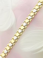 Herz Damen Goldarmband Armband