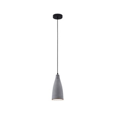 Lindby Beton-Pendelleuchte Sanne Pendelleuchte Lampe E27 Industriestil betong319