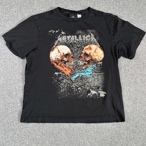 Metallica skull graphic - h&m,