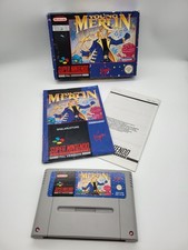 Super Nintendo SNES OVP & Anleitung Young Merlin | SNES Cartridge PAL 