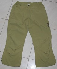 Jack Wolfskin Damen Travel 3/4 Hose, Gr. 36, Olivgrün, Trekkingkose Top Zust.