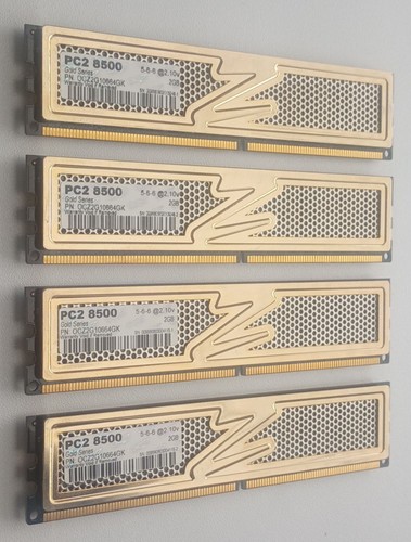Ocz 4x2gb gold - gold, series