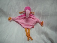 SIGIKID Schmusetuch Kuscheltuch  FLAMINGO VOGEL rosa pink orange 41061 *TOP*