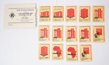 DDR Streichholzetiketten 15