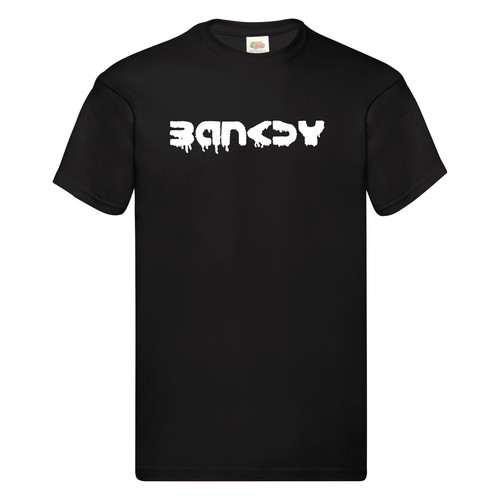 Shirt banksy spray - spray, print