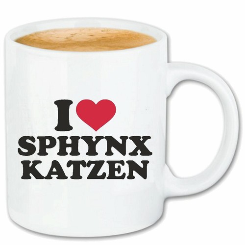 Kaffeetasse love sphynx - love,