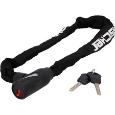 Kettenschloss FISCHER Länge 90 cm, Ø 5 mm Fahrradschloss E-Bike Fahrrad schwarz