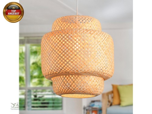 Deckenlampe bambus hängelampe - bambus,