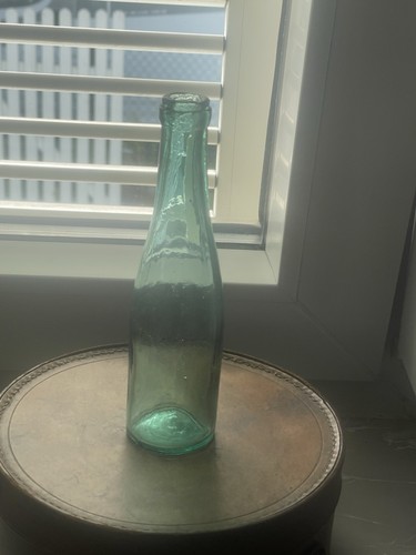 Alte glasflasche - alte,