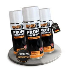 3 x Rostio Zinkspray