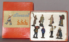 Lineol Eisenbahn-Figuren 8