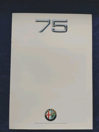 Alfa romeo prospekt - , 6.1990