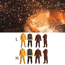 Leder Schweißerjacke Hose