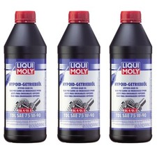 3x 1 Liter Liqui Moly 1407 Hypoid-Getriebeöl 