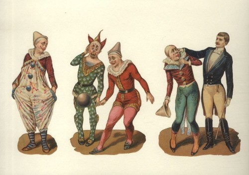 Oblaten clowns und - oblaten,