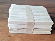 200 x Eisstiele Holz