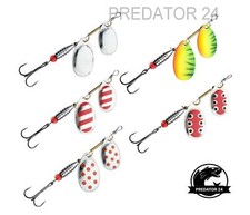 Jaxon Double Spinner Tandem Spiner  Blinker Forelle Köder Hecht Zander Barsch 