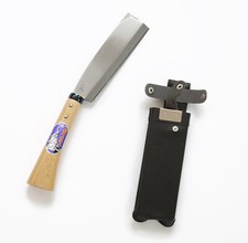 Jigata Nata 180mm, Haumesser mit Halfter von Asano Mokkousho, Japan 