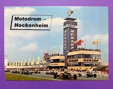 RARITÄT! alte sehr seltene Postkarte Motodrom Hockenheimring, 60er 70er, 10x15cm