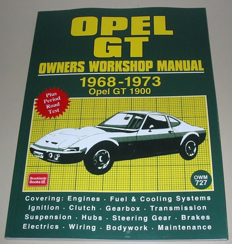 Onwer workshop manual opel - manual,