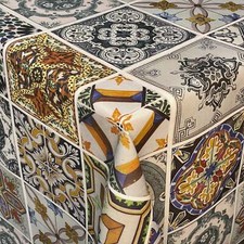 Tischdecke Jacquard