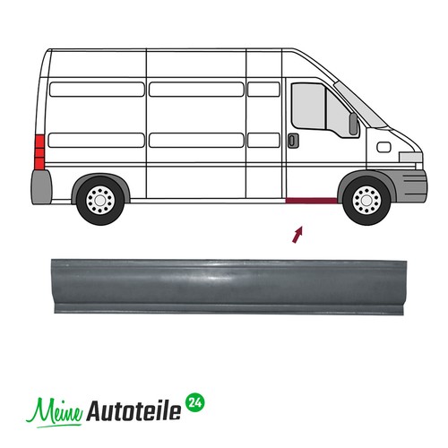 Reparaturblech schweller vorne - schweller,