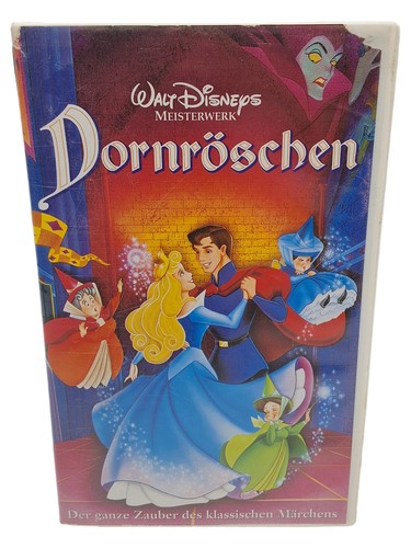 Dornröschen vhs walt disney - walt,