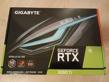 GIGABYTE NVIDIA GeForce RTX 3060 Ti EAGLE OC 8GB GDDR6 Grafikkarte Top-Zustand