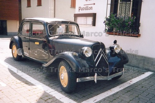 Lkw foto citroën traction - citroën,