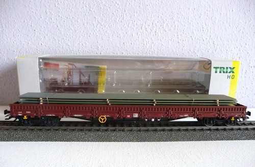 Trix 24414 flachwagen mit - flachwagen,