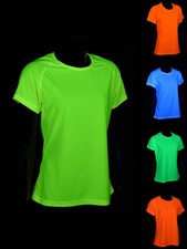 Schwarzlicht T-Shirt Sport