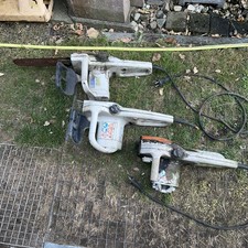 Konvolut Stihl E 160C, E 14, E 160  Elektro Kettensägen Defekt 