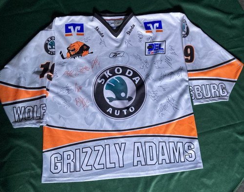 Del jersey grizzly adams - grizzly,