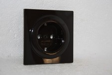 Gira S-Color Steckdosen Blende in braun (ohne Schraube)