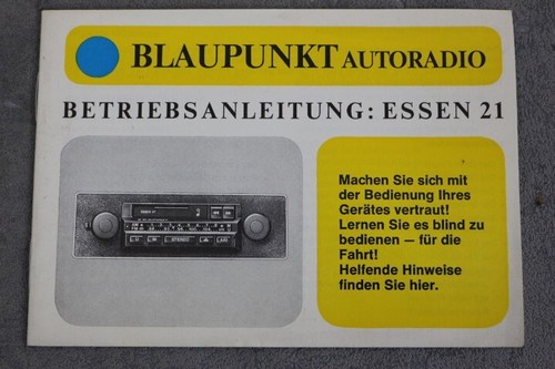 Blaupunkt radio essen - radio, 21