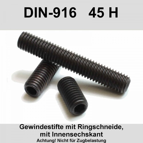 M16 din 916 45h - m16, gewindestifte