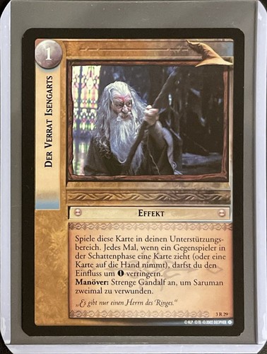 Lotr tcg betrayal isengard - lotr, tcg: