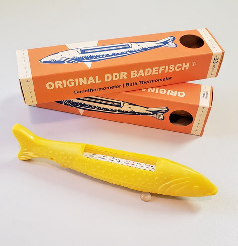Gelb original ddr badefisch - original,