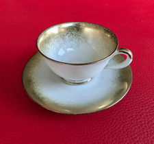 1937-1945 Bareuther Bavaria Sammeltasse Mokka Mocca Gold Grün Blau Rot Gelb Set