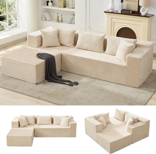 Modulares ecksofa 270cm form - 270cm, l-form