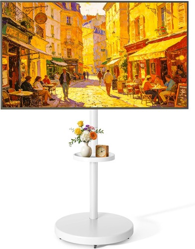 Rollender ständer mit - tv-ständer,