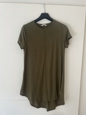 Shirt Kleid Tunika Gr. M Khaki