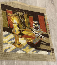 Stickbild Halber Kreuzstich Fertig Gestickt