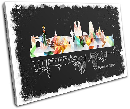 Barcelona geometrische stadt - barcelona,