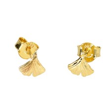 Filigrane Ginkgo Ohrstecker