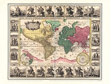 Weltkarte 1652 visscher - weltkarte, 1652-visscher-