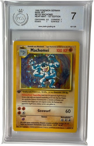 Pokémon karte machomei 1st - karte,
