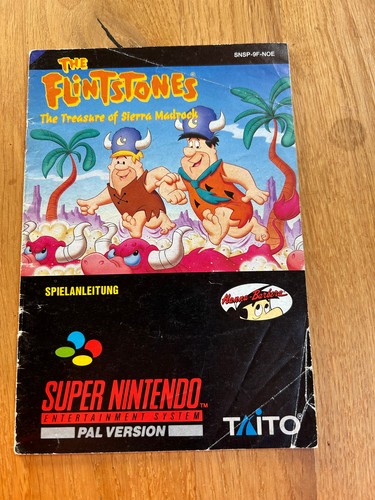 Super nintendo snes anleitung - nintendo,